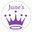 logo of June's Hallmark