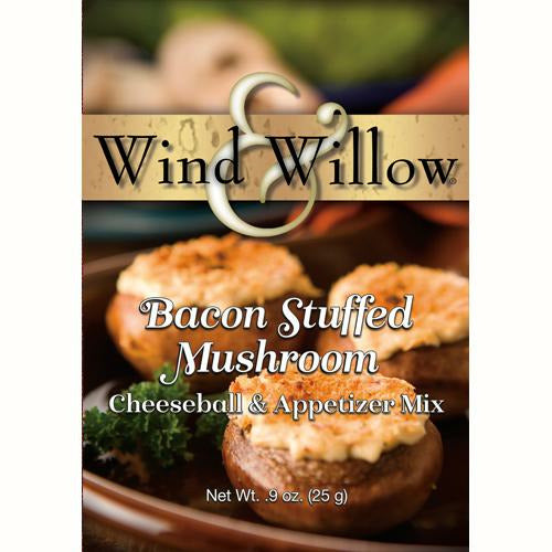 Bacon Stuffed Mushroom Cheeseball & Appetizer Mix