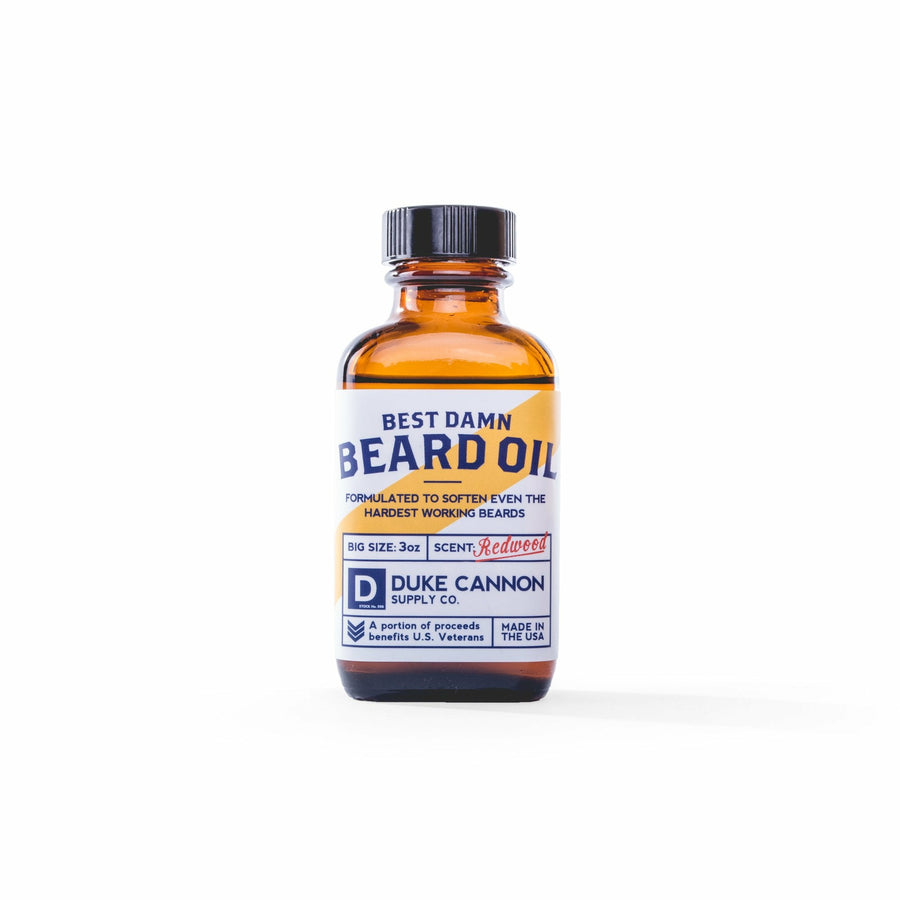 Best Damn Beard Oil - Redwood - June's Hallmark