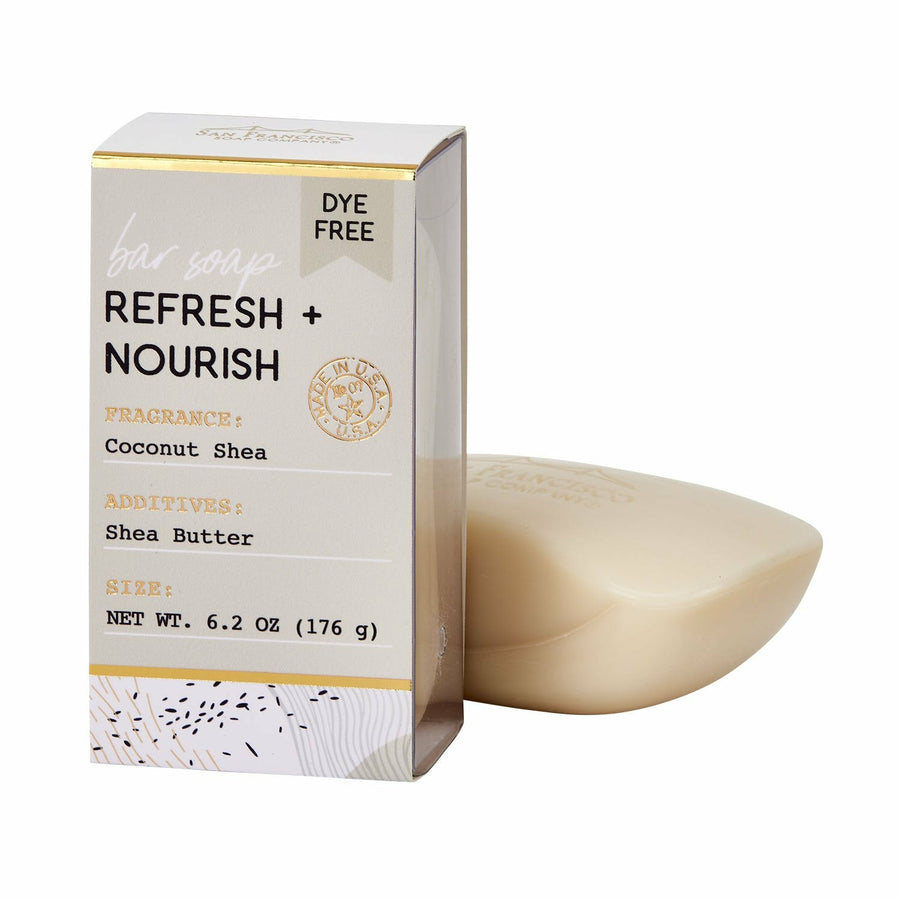 Refresh + Nourish Bar Soap - Coconut Shea - June's Hallmark