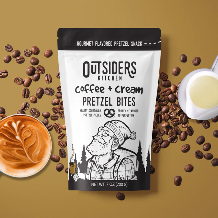 Coffee + Cream Pretzel Bites