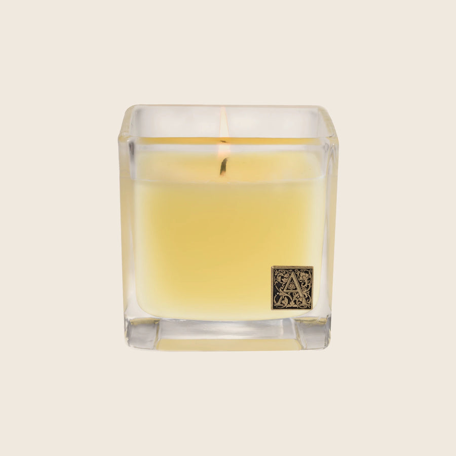 Cube Glass Candle - Sorbet