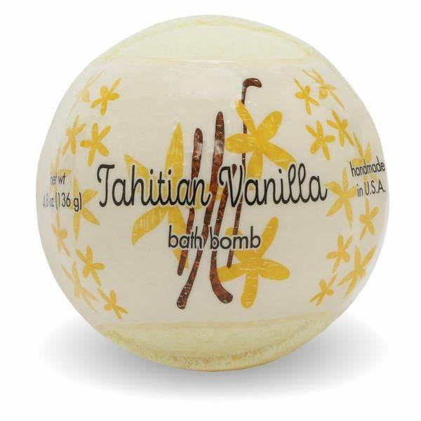 Tahitian Vanilla Bath Bomb - June's Hallmark