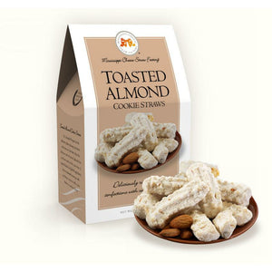 Toasted Almond Cookie Straws