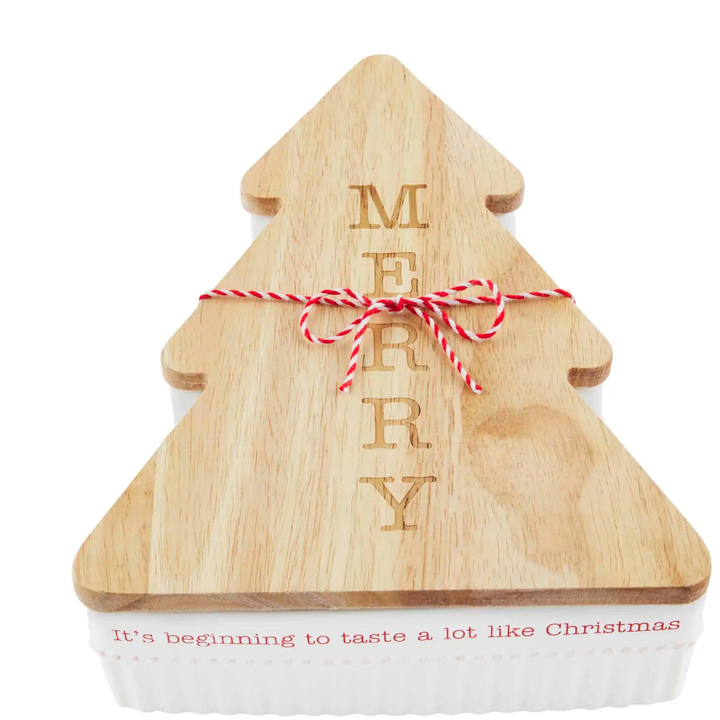 Tree Baker and Trivet Set