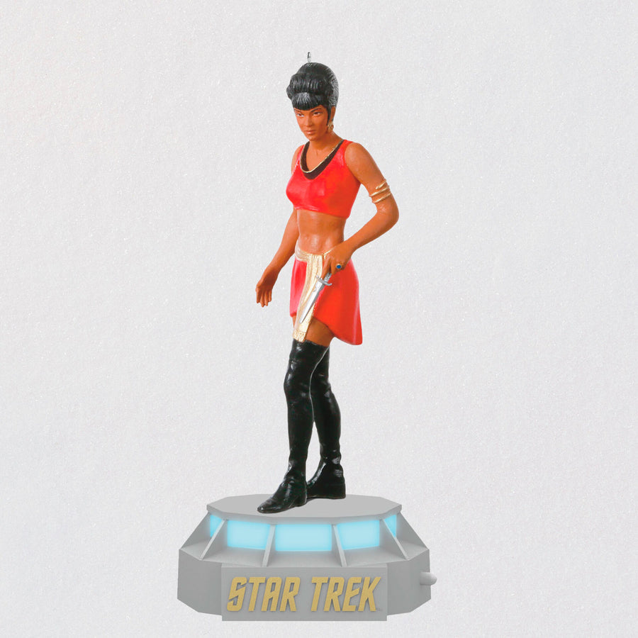 Star Trek™ Mirror, Mirror Collection Lieutenant Nyota Uhura Ornament With Light and Sound
