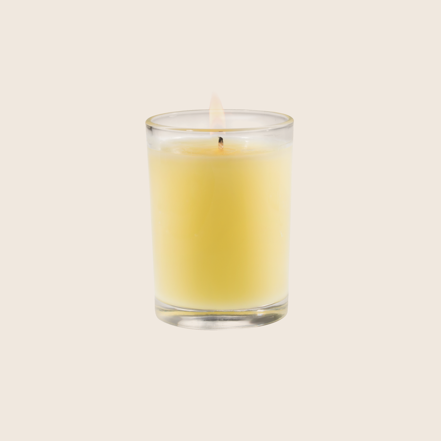Votive Glass Candle - Sorbet - June's Hallmark